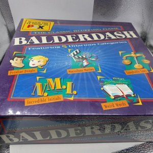 Balderdash Board Game Mattel 2003 The Classic Game Of Bluffing BRAND NEW SEALED